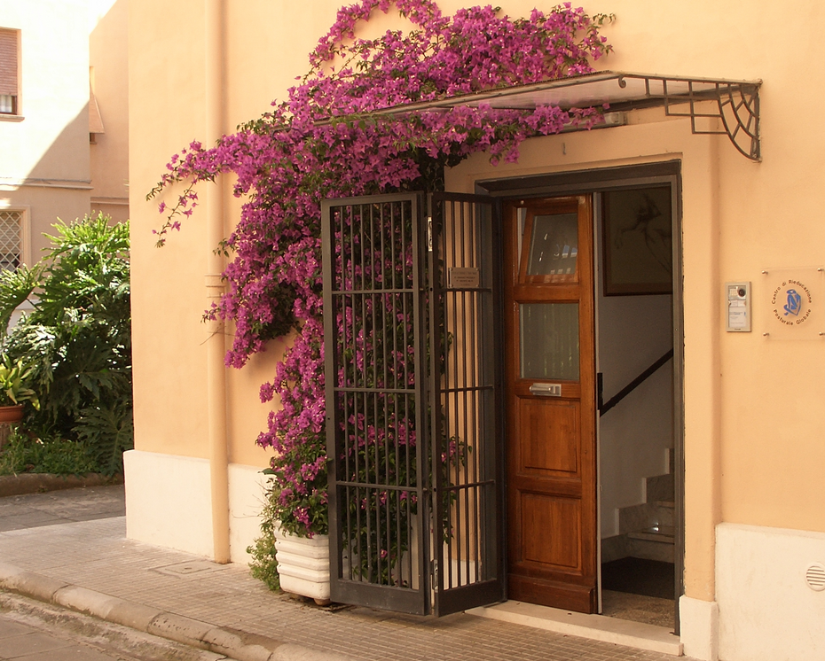 Entrata dello studio Fisionet a Latina